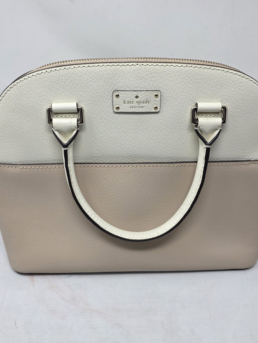 Kate Spade Grove Street Carli Leather Satchel Bag. Missing Strap. WKRU4192